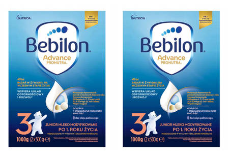 Bebilon 3 Advance Zestaw 2x 1000 g